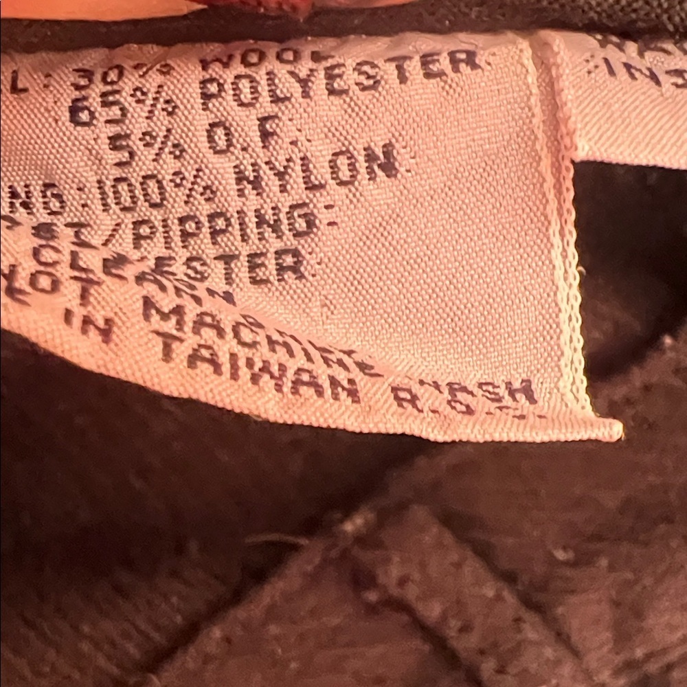 Classic Black Men's  Wool blend Pants 34/36 - Picture 8 of 9